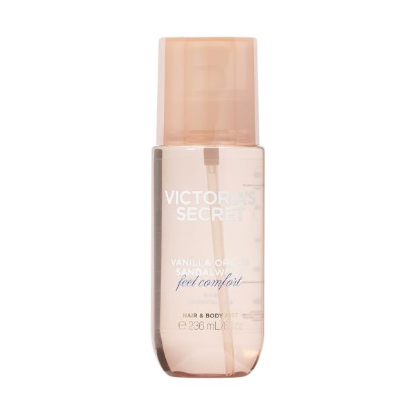 Парфумований спрей для тіла та волосся Victoria's Secret Vanilla Orchid Sandalwood Hair & Body Mist - зображення