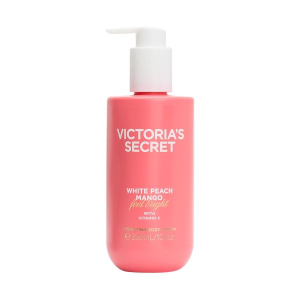 Лосьйон для тіла з дозатором Victoria's Secret White Peach Mango Body Lotion - зображення