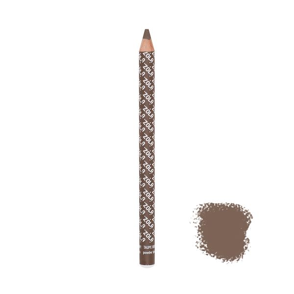 Пудровий олівець для брів Zola Powder Brow Pencil-Taupe Brown - зображення